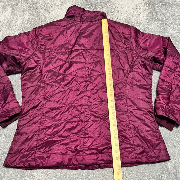 Columbia Coat Womens 1X Omni Heat Puffer Jacket Quilted Maroon *** - Picture 6 of 9